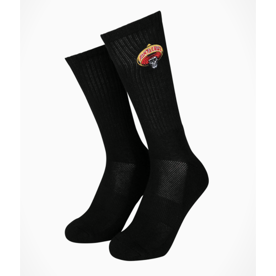 Santa Cruz Guzman Skull Socks Μαύρο