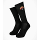Santa Cruz Guzman Skull Socks Μαύρο