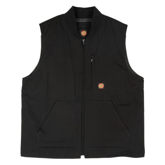 Santa Cruz Classic Label Vest Jacket Γκρι