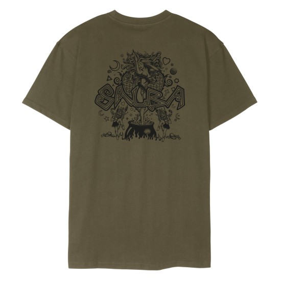 Santa Cruz Witchdoctor Mono T-Shirt Λαδί