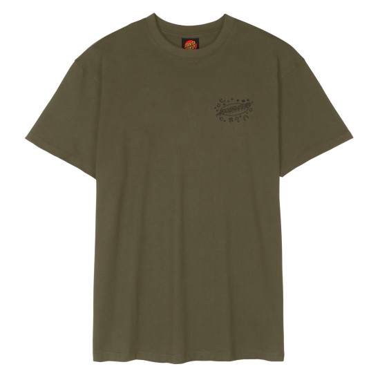 Santa Cruz Witchdoctor Mono T-Shirt Λαδί
