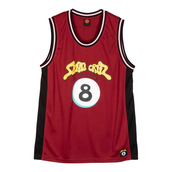 SANTA CRUZ Winkowski Ocho Mesh Vest Κόκκινο