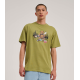  Santa Cruz BRAUN PIZZA BEAR T-SHIRT Λαδί