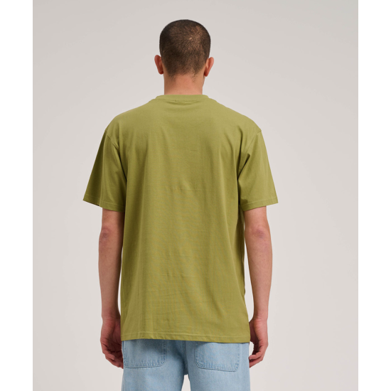  Santa Cruz BRAUN PIZZA BEAR T-SHIRT Λαδί