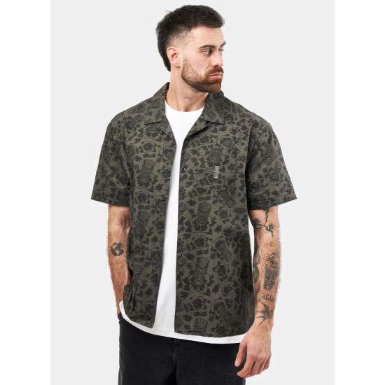 Santa Cruz Roskopp Voodoo Room S/S Shirt Λαδί