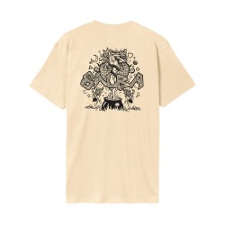 SANTA CRUZ M WITCHDOCTOR MONO T-SHIRT Μπεζ