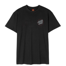 SANTA CRUZ Wooten Duo T-Shirt Μαύρο