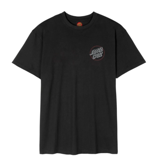 SANTA CRUZ Wooten Duo T-Shirt Μαύρο