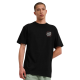 SANTA CRUZ Wooten Duo T-Shirt Μαύρο