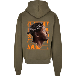 Mr.Tee by Upscale Studios K-Dot Heavy Oversized Hoody Λαδί