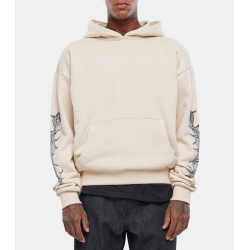 Upscale God Loyalty Love Hoodie Μπέζ