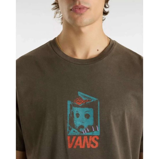 Vans T-shirt Turkish Coffee Brown Καφέ
