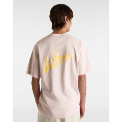 Vans Off The Wall Brush Script Logo Ροζ