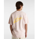 Vans Off The Wall Brush Script Logo Ροζ