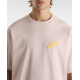 Vans Off The Wall Brush Script Logo Ροζ