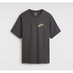 Vans Off The Wall Brush Script Logo Γκρι