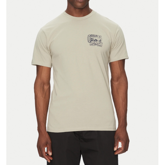 Vans Next Stop  T-Shirt Μπεζ