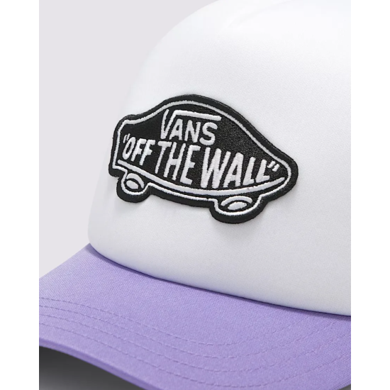 VANS Classic Patch Curved Bill Trucker Hat Μωβ