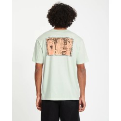 Volcom Mens Crazybal T-Shirt Πράσινο