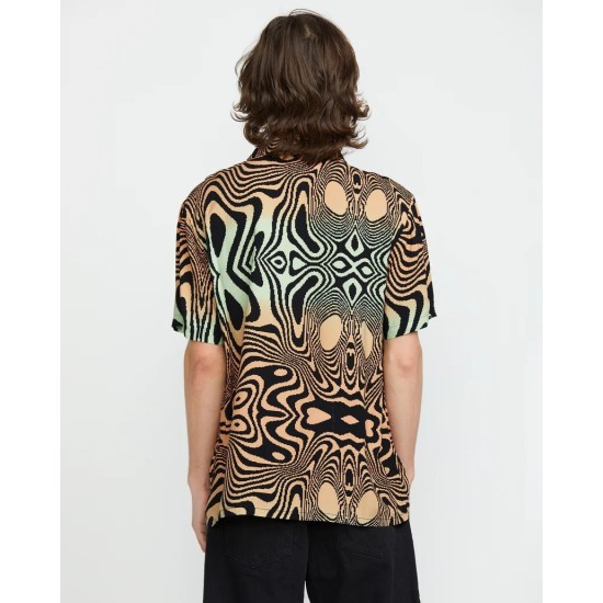 Volcom Unisex Filip Rygalski Woven Shirt Multi Πολύχρωμο