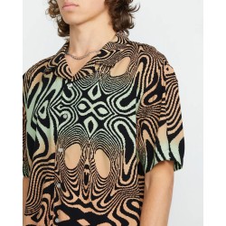 Volcom Unisex Filip Rygalski Woven Shirt Multi Πολύχρωμο