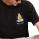 Volcom Bob Mollema 1 T-shirt - LIGHT ACID BLACK Μαύρο