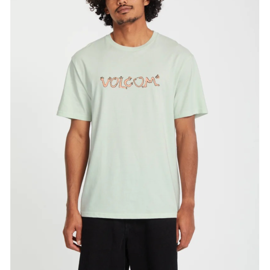 Volcom Mens Crazybal T-Shirt Πράσινο