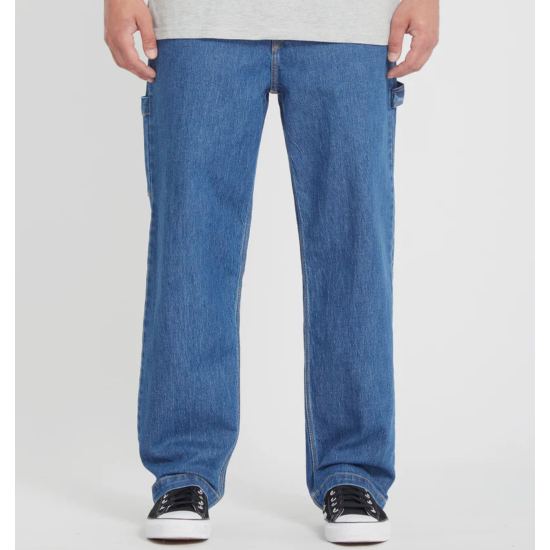 Volcom Kraftsman Ii Jeans Bold Blue Μπλε