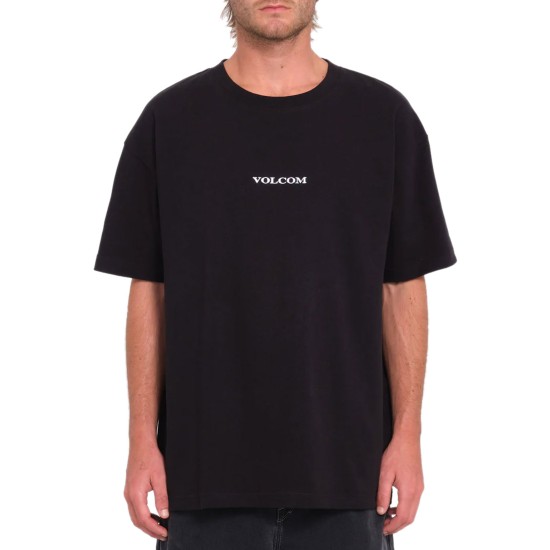 VOLCOM STONE Tshit Μαύρο