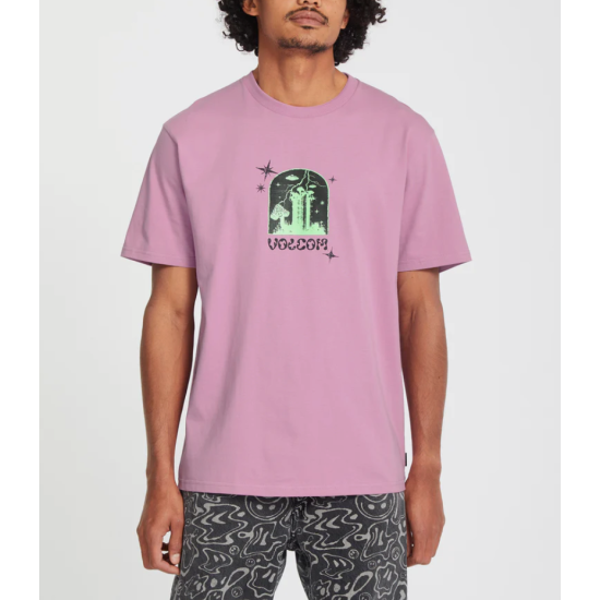 VOLCOM Filip Rygalski 2 T-shirt Ροζ