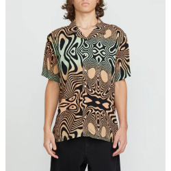 Volcom Unisex Filip Rygalski Woven Shirt Multi Πολύχρωμο