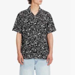 Volcom Filip Rygalski Black Shirt Μαύρο