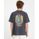 VOLCOM Draggin Stone T-shirt Γκρι