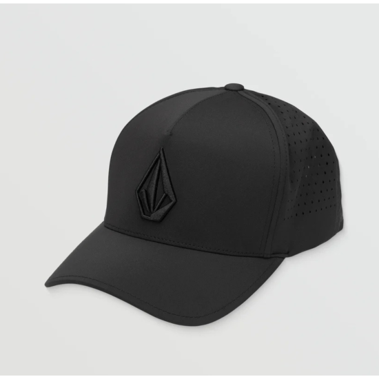 Volcom Stone Vented Adj Hat Μαύρο