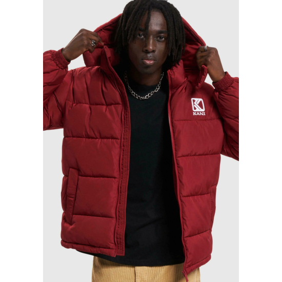 Karl Kani OG PUFFER JACKET Κόκκινο