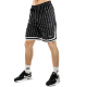 Karl Kani Small Signature Pinstripe Mesh Short Μαύρο