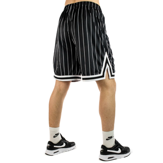 Karl Kani Small Signature Pinstripe Mesh Short Μαύρο