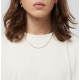 KARL KANI SMALL SIGNATURE ESSENTIAL TEE OFF-WHITE Μπεζ