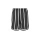 KARL KANI SMALL SIGNATURE STRIPED MESH SHORTS Μαύρο