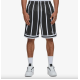 KARL KANI SMALL SIGNATURE STRIPED MESH SHORTS Μαύρο