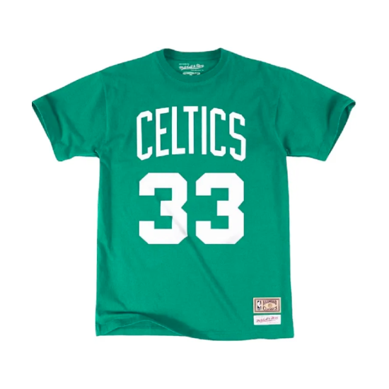 Mitchell & Ness NBA NN Tee Celtics Larry Bird Πράσινο