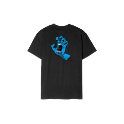 Santa Cruz Screaming Hand Chest T-Shirt  Μαύρο