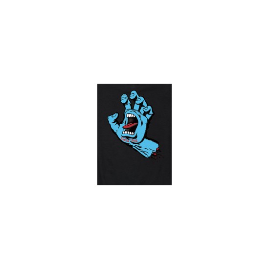 Santa Cruz Screaming Hand Chest T-Shirt  Μαύρο