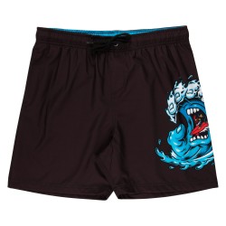 Santa Cruz Screaming Wave Swimshort Μαύρο