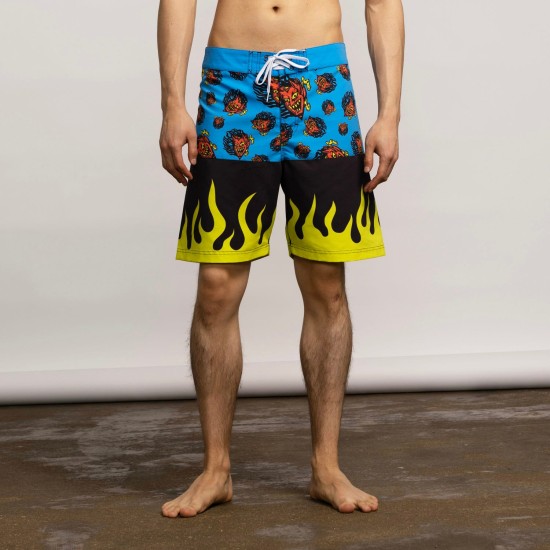 Santa Cruz Delfino Devil Mask Boardshort Πολύχρωμο