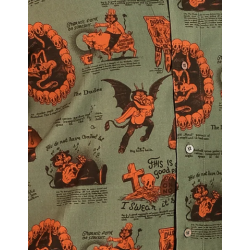 THE DUDES BEELZEBUD Shirt Λαδί