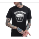 THE DUDES OLD FASHIONED CLASSIC T-SHIRT BLACK Μαύρο