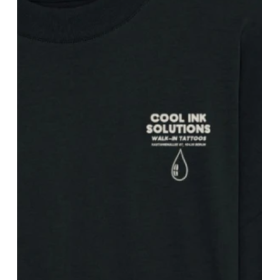 THE DUDES COOL INK PREMIUM T-SHIRT OVERSIZED BLACK Μαύρο