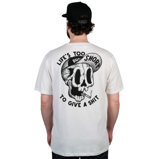 THE DUDES Too Short Smokes T-shirt  Άσπρο