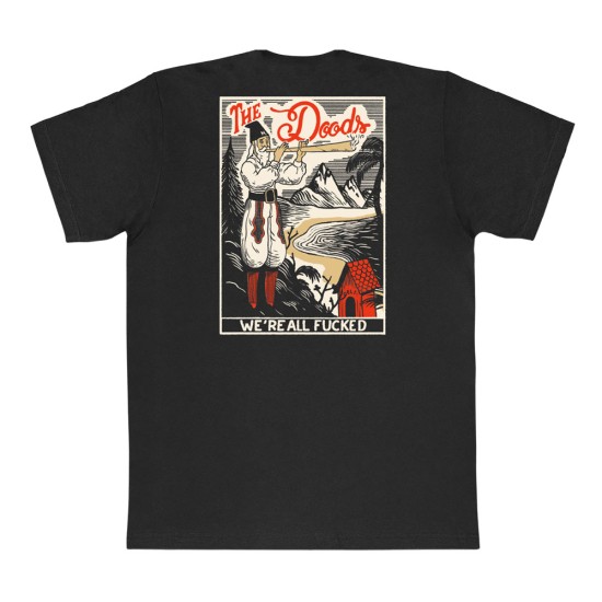THE DUDES ALL FUCKED T-SHIRT Μαύρο